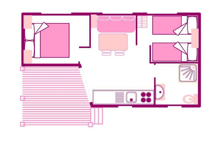 Mobil-Home Confort 4Pers. Mercantour Roquebilliere Zewnętrze zdjęcie
